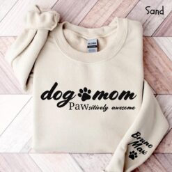 custom dog mom sweatshirt personalized dog mom shirt womens dog mom apparel unique gifts for dog lovers f7vyn scaled