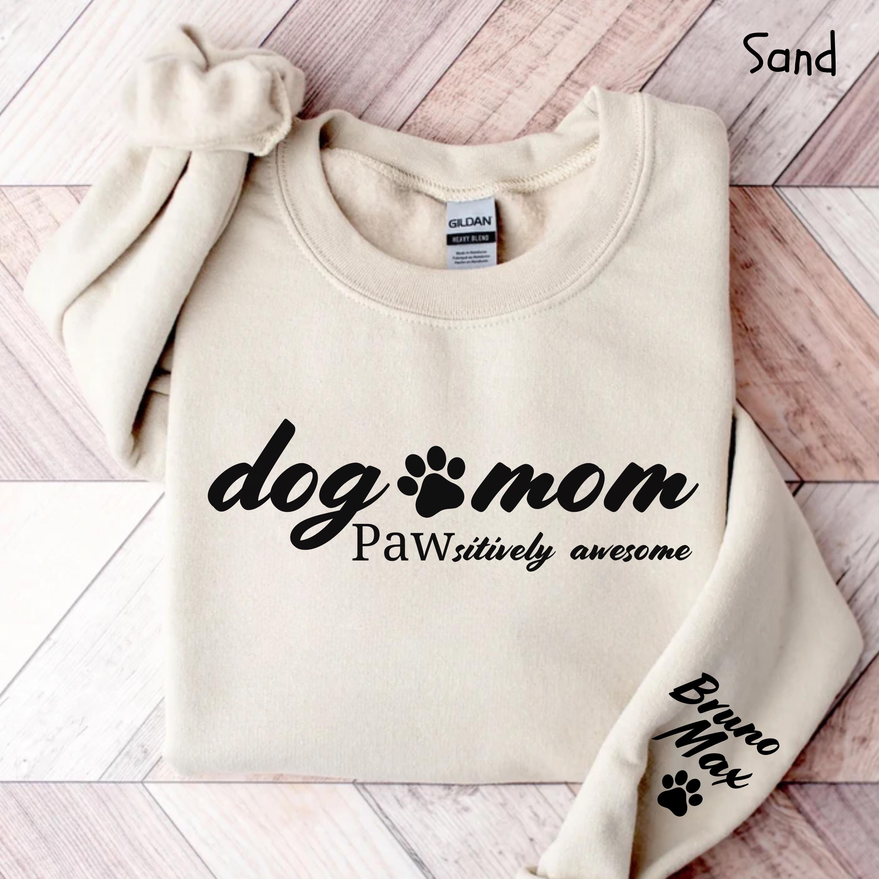 custom dog mom sweatshirt personalized dog mom shirt womens dog mom apparel unique gifts for dog lovers f7vyn