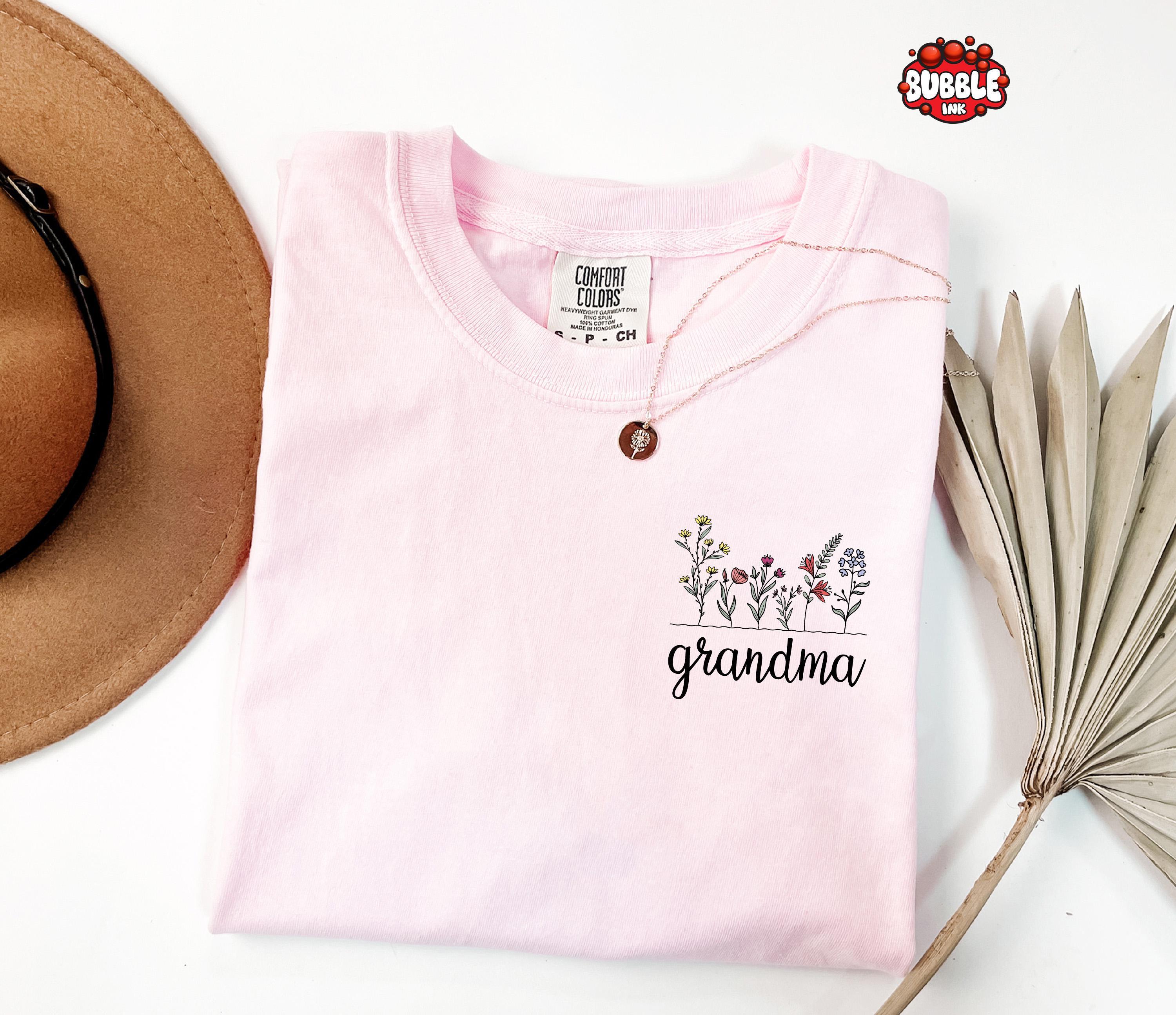 custom floral grandma shirt for mothers day personalized gift new nana granny shirt christmas gift for grandma zaiwg scaled