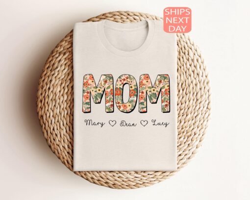 custom floral mom shirt cute mama t shirt funny sweatshirt for mothers day new mom gift grandma shirt 4i2rf
