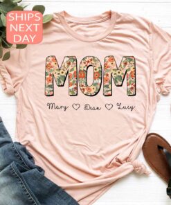 custom floral mom shirt cute mama t shirt funny sweatshirt for mothers day new mom gift grandma shirt tergi