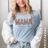 Custom Floral Mom Shirt with Kids Names for Mothers Day Personalized Gift from Daughter Best Mom Ever Shirt