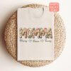 custom floral momma shirt cute mom t shirt for mothers day new mom gift personalized gifts for moms and mothers day ezfu6
