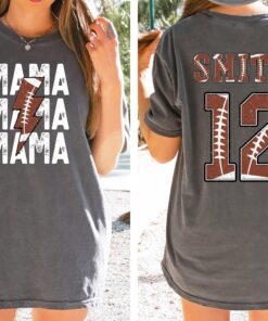 custom football mama shirt for game day football mom tee unique football fan shirt for football season egkwf