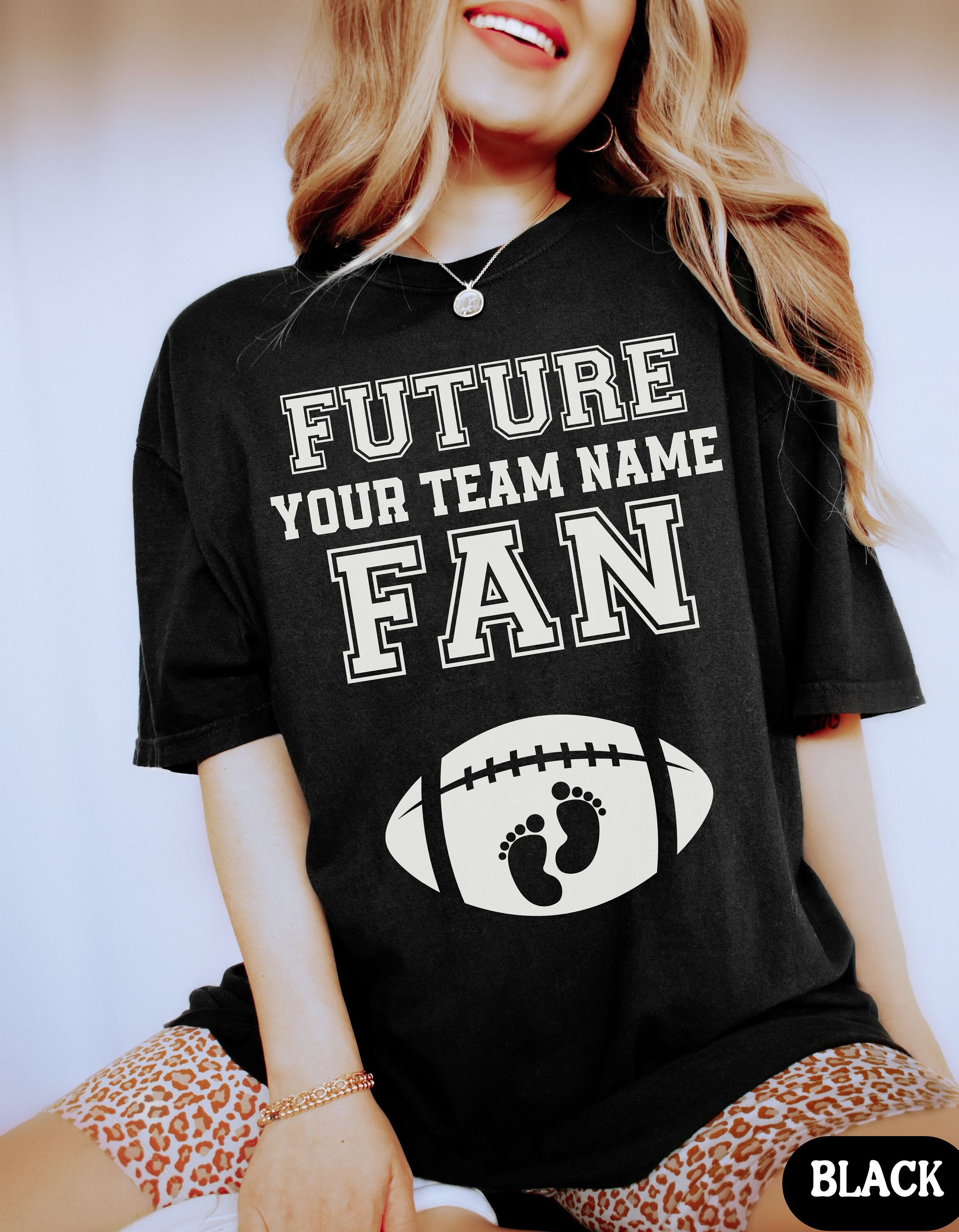 custom football pregnancy announcement shirt for expecting moms fall maternity tee sports theme thanksgiving gift 1zhdf scaled