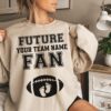 custom football pregnancy announcement sweatshirt for maternity fall wear thanksgiving gift for new moms sports fans yfh1r