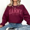 custom gammy est 2024 sweatshirt for new grandmas unique gammy gift personalized grandma sweater for christmas eefdd