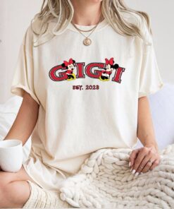 custom gigi mouse shirt for moms matching minnie mouse shirt personalized mothers day shirt cute mom life t shirt pax3n