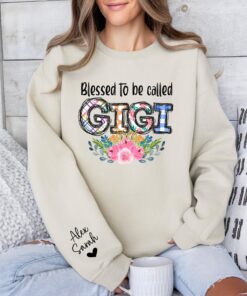 custom gigi sweatshirt blessed to be called gigi mom life hoodie unique mothers day gift cute gigi shirt for moms rw5yh