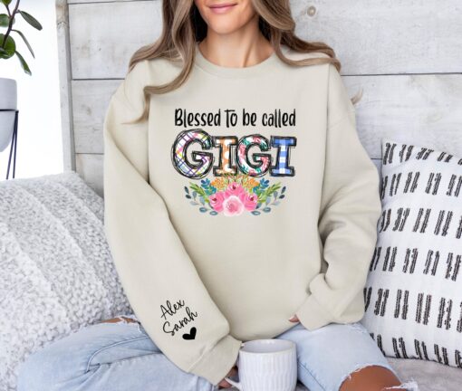 custom gigi sweatshirt blessed to be called gigi mom life hoodie unique mothers day gift cute gigi shirt for moms rw5yh scaled