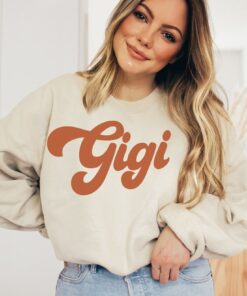 custom gigi sweatshirt for mothers day vintage grandma hoodie boho mom outfit unique nana gift grandmother apparel ze8xc