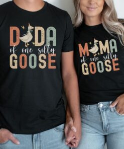 custom goose theme family matching birthday shirts funny 1st birthday t shirts for mama goose and dada goose ns8wf