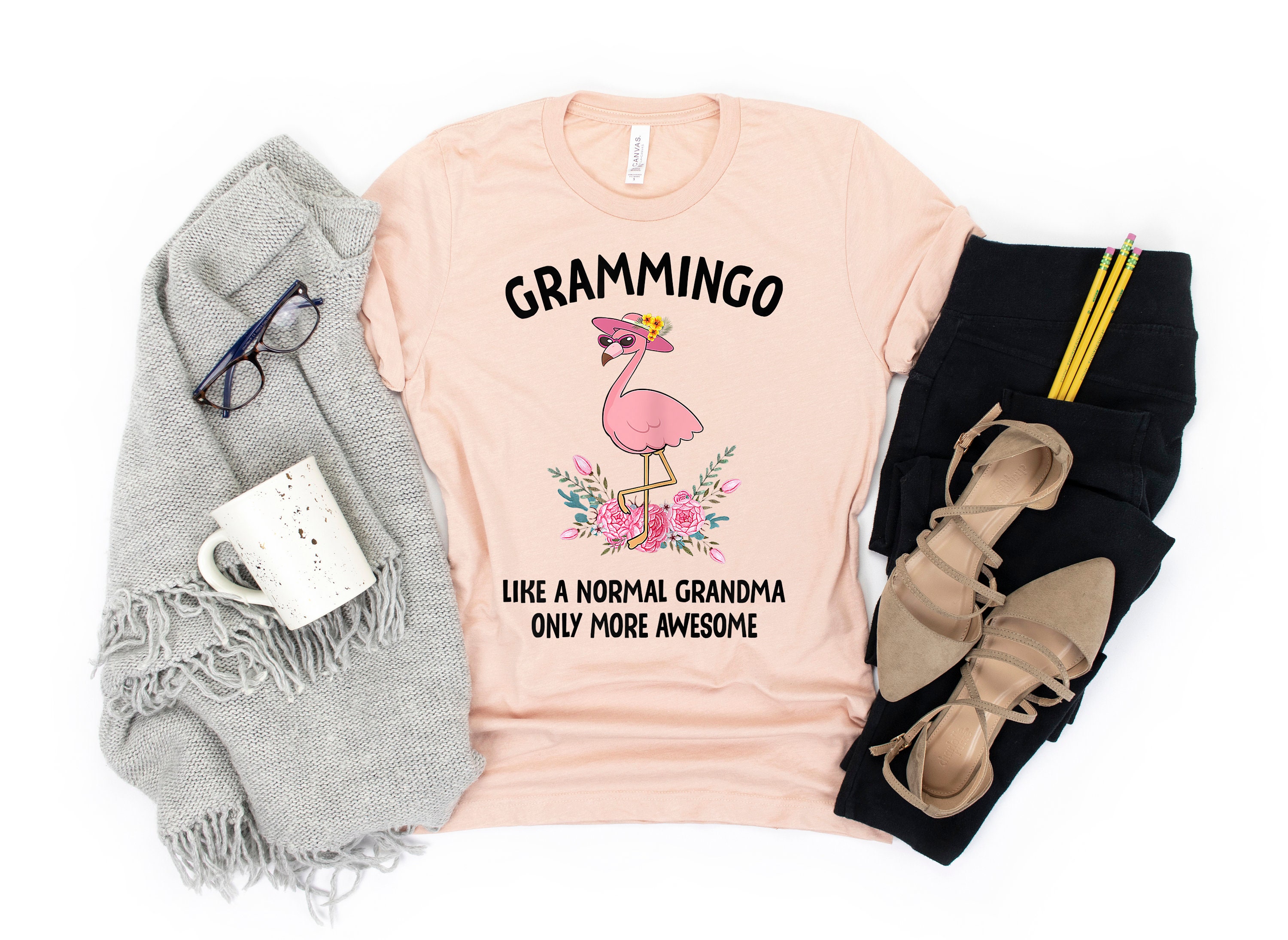 custom grammingo shirt for grandma cute flamingo t shirt for grandmother funny grandma life tee awesome mom shirt dxs8r scaled