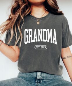 custom grandma est shirt for mothers day birthday gift cute nana shirt personalized grandma gifts christmas t shirt wfl6k