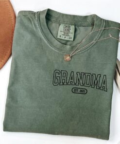 custom grandma est shirt for mothers day gift cute gigi mimi nonny shirt new nana granny t shirt for christmas wfeiq