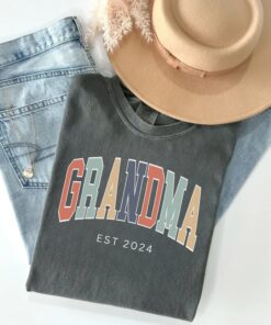 custom grandma est shirt for mothers day gigi mimi granny new nana gifts comfort colors t shirt fvmli