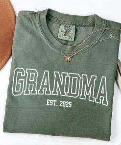 custom grandma est year shirt for mothers day christmas gift unique gigi mimi nonna granny t shirt ngxa3