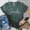 custom grandma established shirt for new grandma birthday and mothers day gifts minimalist design unique grandma tee mduvp