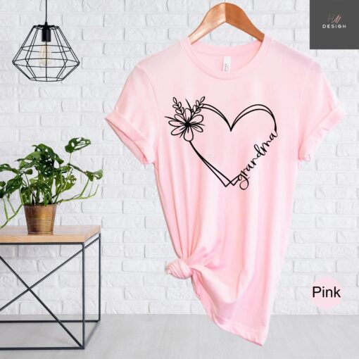 custom grandma heart shirt funny grandma tee best grandma ever gift for mothers day and birthday celebrations 7htal