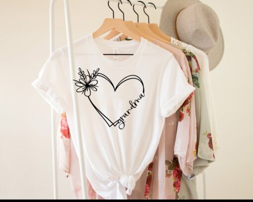 custom grandma heart shirt funny grandma tee best grandma gift for mothers day and birthday celebrations 5cqzg
