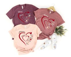 custom grandma heart shirt with kids names personalized mothers day tee cute mom life t shirt gift for grandma pb1g3