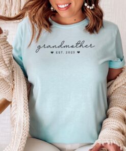 custom grandma shirt and matching family shirts for mothers day gifts mom birthday gifts cute mom t shirts ptcj2