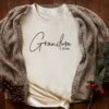 custom grandma shirt established year minimalist tee for new grandma birthday and mothers day gifts sxxwe