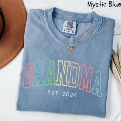 custom grandma shirt for mothers day announcement best grandma ever shirt mimi nana granny t shirt 9jrud scaled
