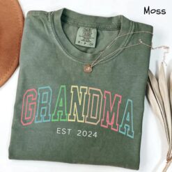 custom grandma shirt for mothers day announcement best grandma ever shirt mimi nana granny t shirt xzorb scaled