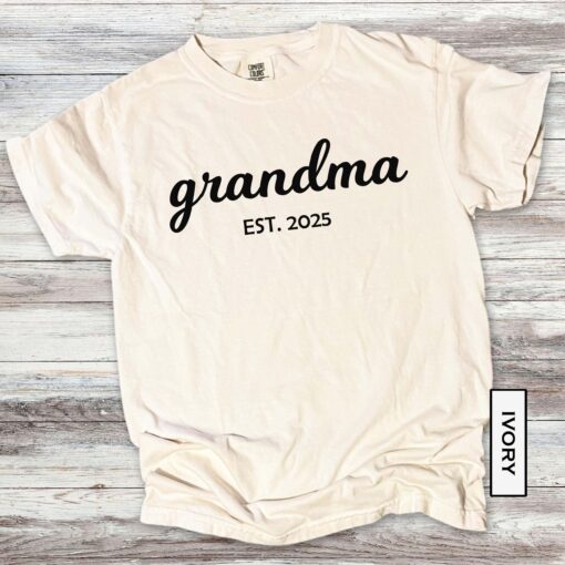 custom grandma shirt personalized nana established t shirt best grandma ever mothers day gift new grandmother tee m5xrt scaled