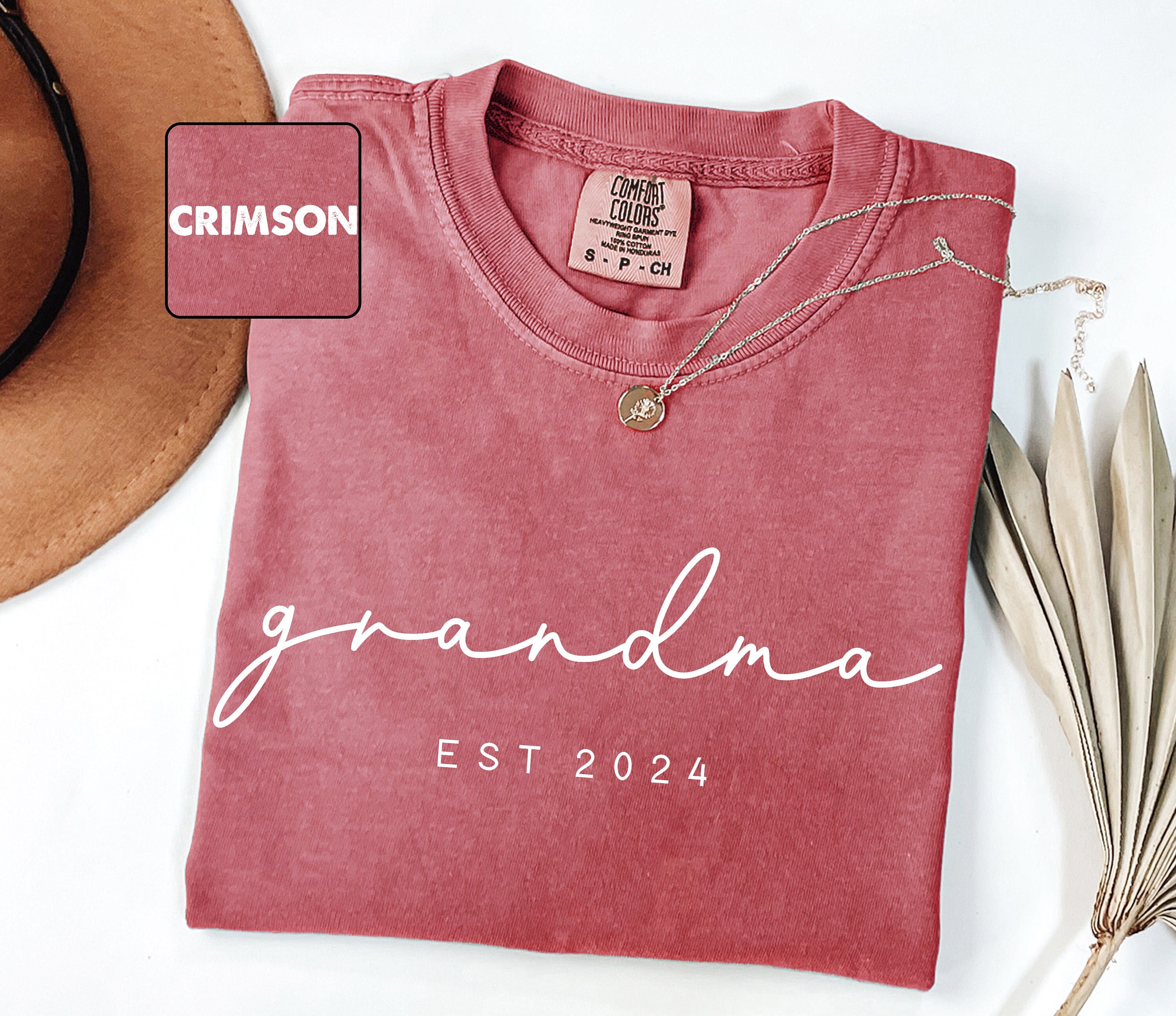 custom grandma shirt with est date for grandmother cool nana outfit mothers day t shirt personalized mom tee 1ajzy scaled