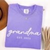 custom grandma shirt with est date personalized tee for mothers day nana mimi gifts best grandma ever t shirt fss5r scaled