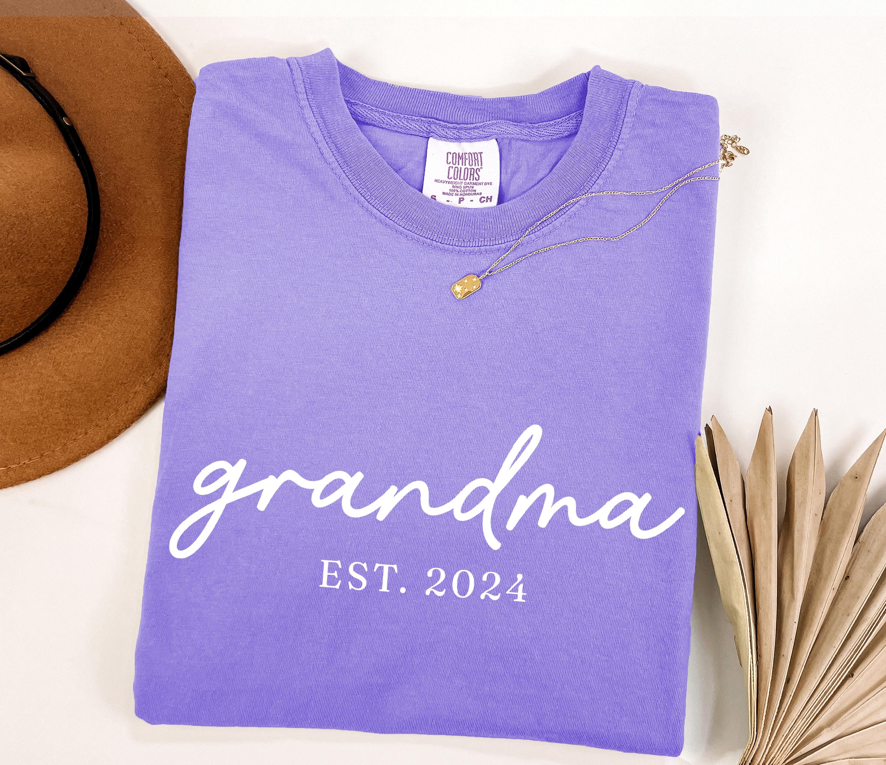 custom grandma shirt with est date personalized tee for mothers day nana mimi gifts best grandma ever t shirt fss5r scaled