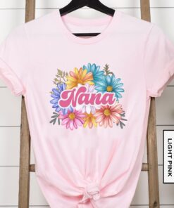 custom grandma shirt with spring bouquet design cute nana t shirt for mothers day best grandma ever gift dbk8j