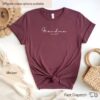 Custom Grandma Shirt with Year Personalized Gift for New Grandmothers Unique New Granny Gift for Grandparents
