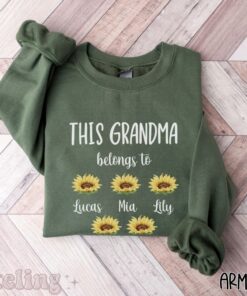 custom grandma sweatshirt personalized hoodie for new grandma mothers day gift plus size funny grandma shirt 8aoen