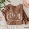 custom grandma sweatshirt with grandkids names personalized mothers day gift for nana mimi gigi best mom shirt qcekr