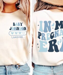 custom in my pregnant era shirt for moms to be pregnancy announcement new mom t shirt comfort colors r4uzw