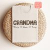 Custom Leopard Print Grandma Shirt for Mothers Day Personalized Gigi Gift Cute Cheetah Sweatshirt for Moms