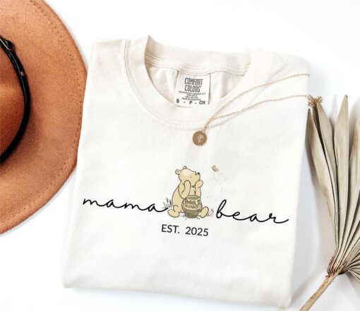 custom mama bear shirt personalized for moms and grandmas cute mothers day tee unique gift for new moms