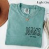 custom mama est shirt for mothers day personalized mom shirt best mom ever gift christmas vintage style lriig scaled