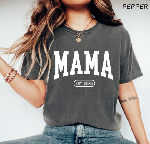 custom mama est shirt for mothers day personalized mom shirt unique mama gift vintage style t shirt wirwa