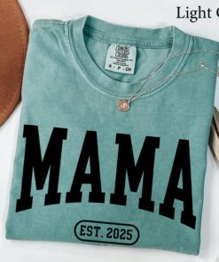 custom mama est shirt for mothers day personalized mom shirt unique mama gift vintage style t shirt zkdxs