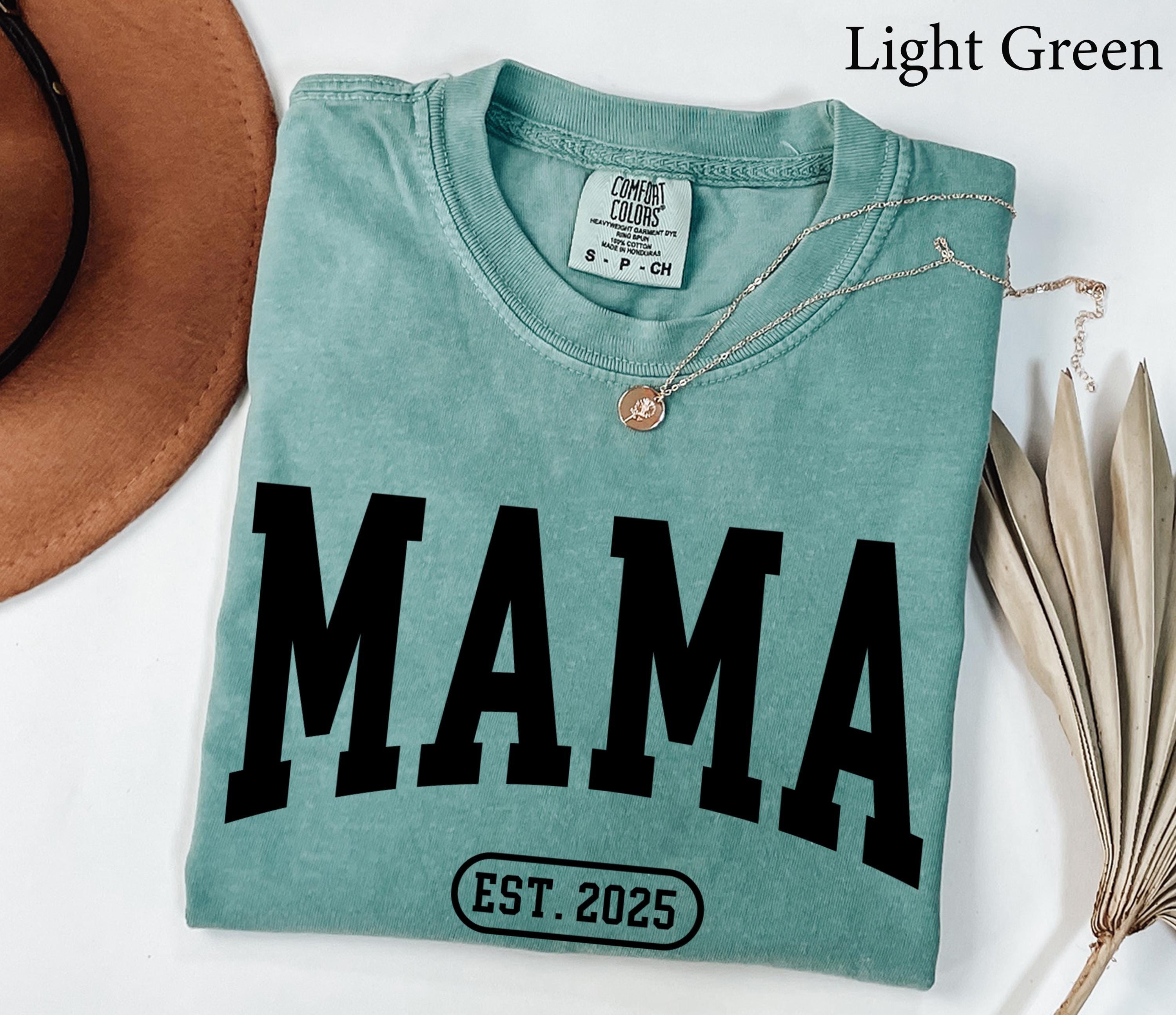 custom mama est shirt for mothers day personalized mom shirt unique mama gift vintage style t shirt zkdxs scaled