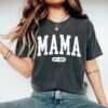 custom mama est shirt for new moms personalized mothers day shirt retro birthday gift for mom unique mom life tee rq0bs