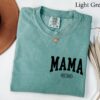 custom mama shirt est 2023 for new moms personalized mothers day gifts cute mom life t shirt 2cdwf scaled