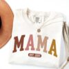 custom mama shirt for new mothers cute mom to be crewneck mothers day shirt best mom ever t shirt mhddr