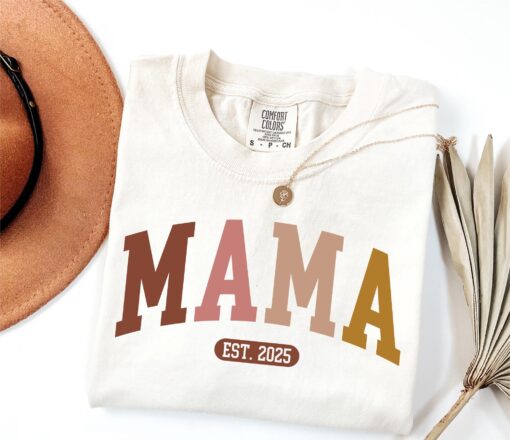 custom mama shirt for new mothers cute mom to be crewneck mothers day shirt best mom ever t shirt mhddr