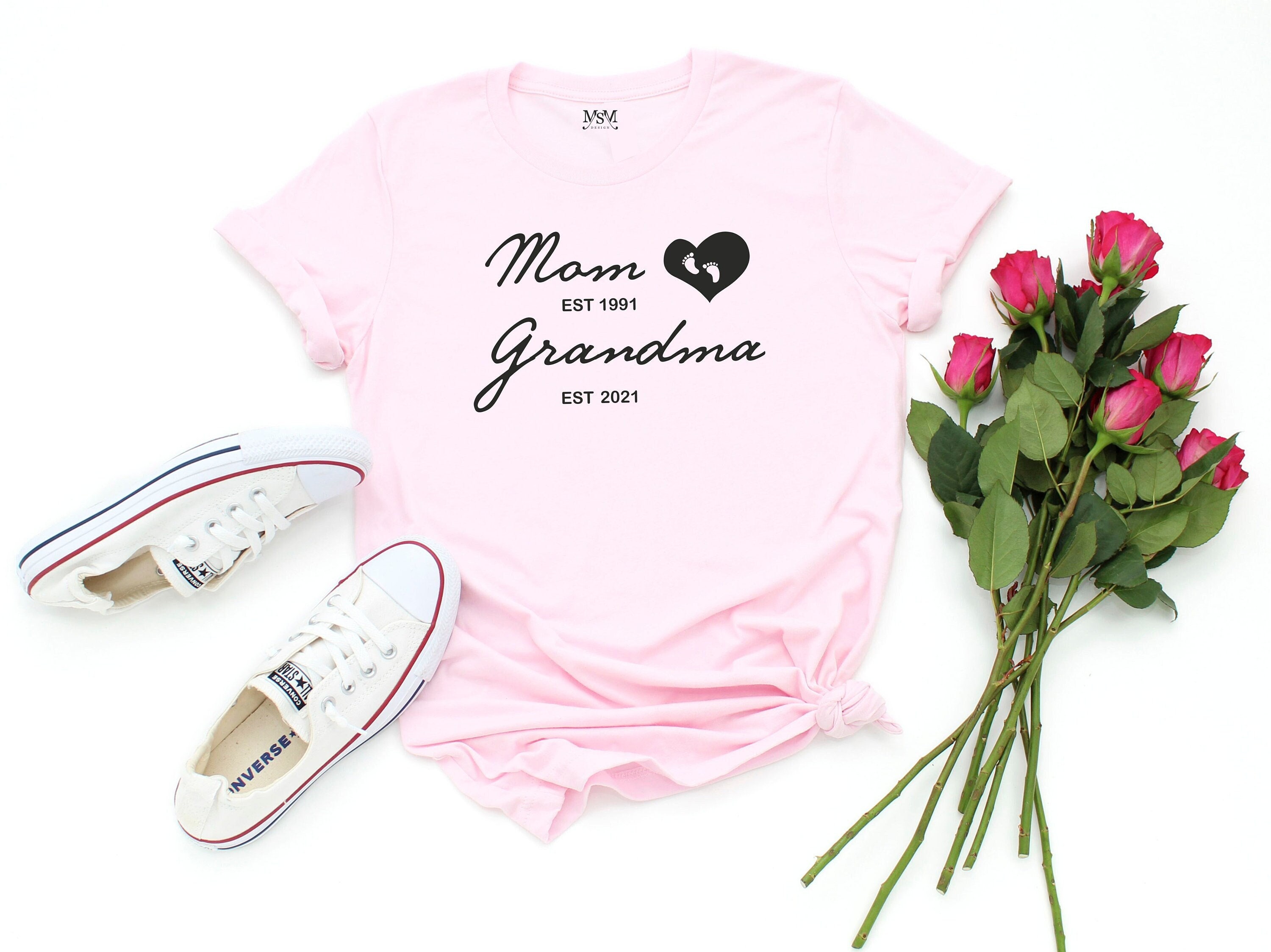 custom mom and grandma shirt personalized for mothers day unique mom mimi gigi aunt tee gift for her 7lrrr scaled