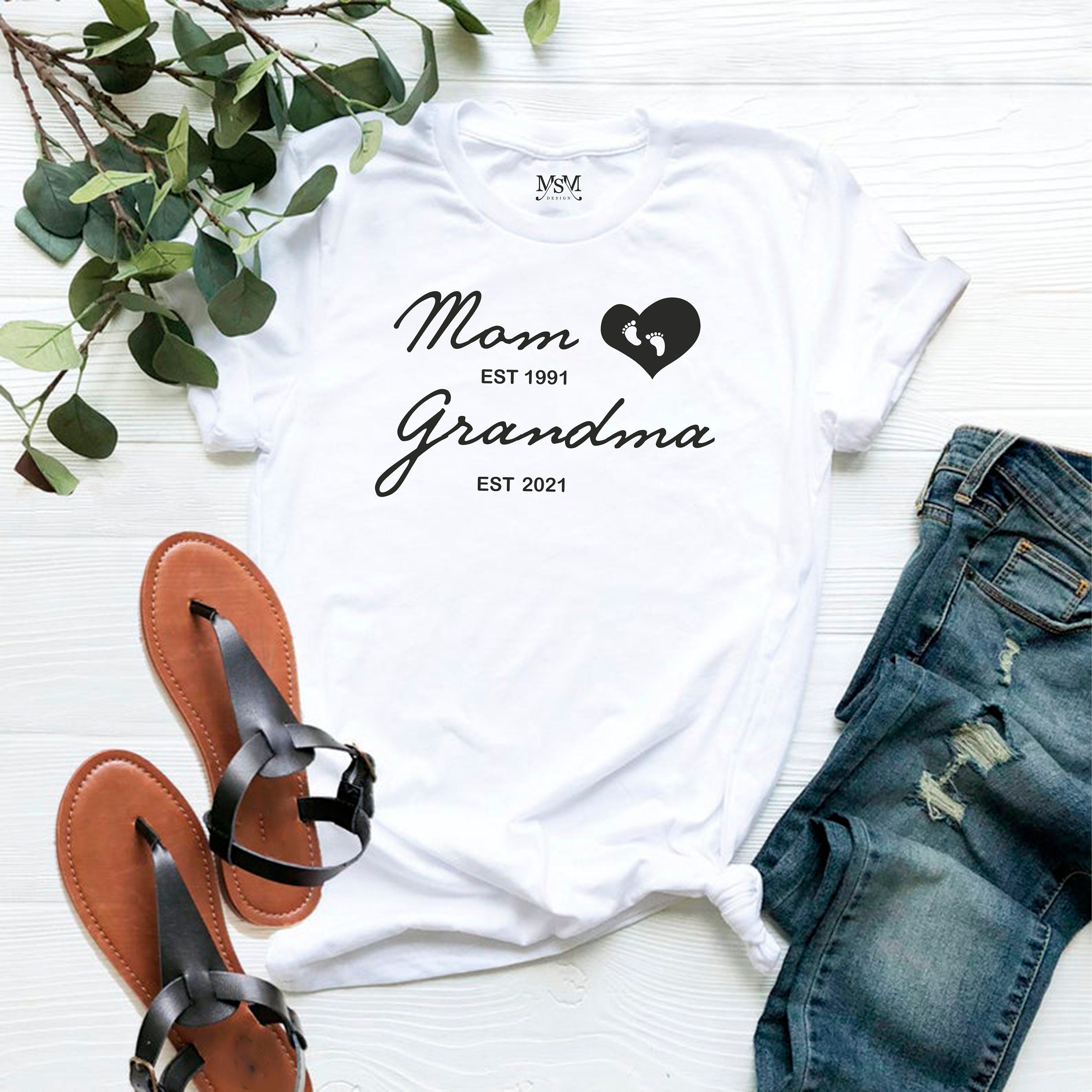 custom mom and grandma shirt personalized for mothers day unique mom mimi gigi aunt tee gift for her gdkjs scaled